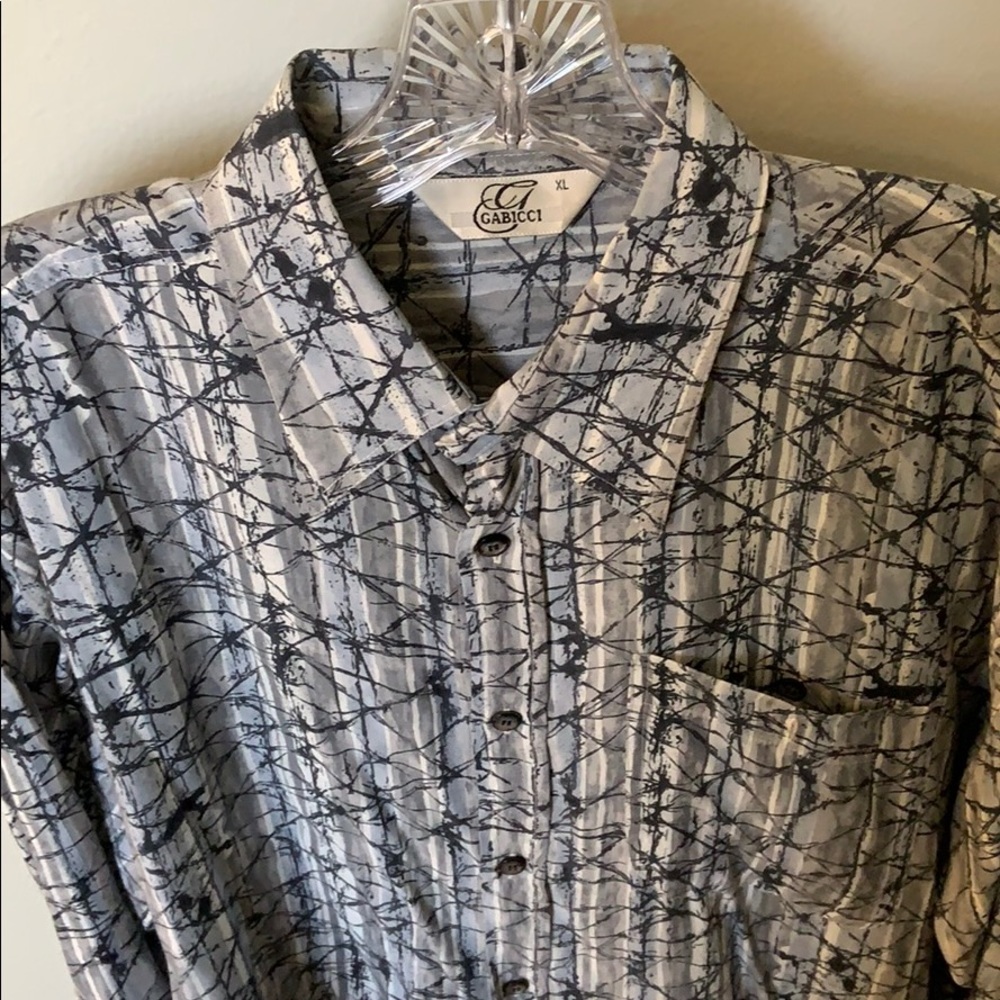 Silk pattern shirt